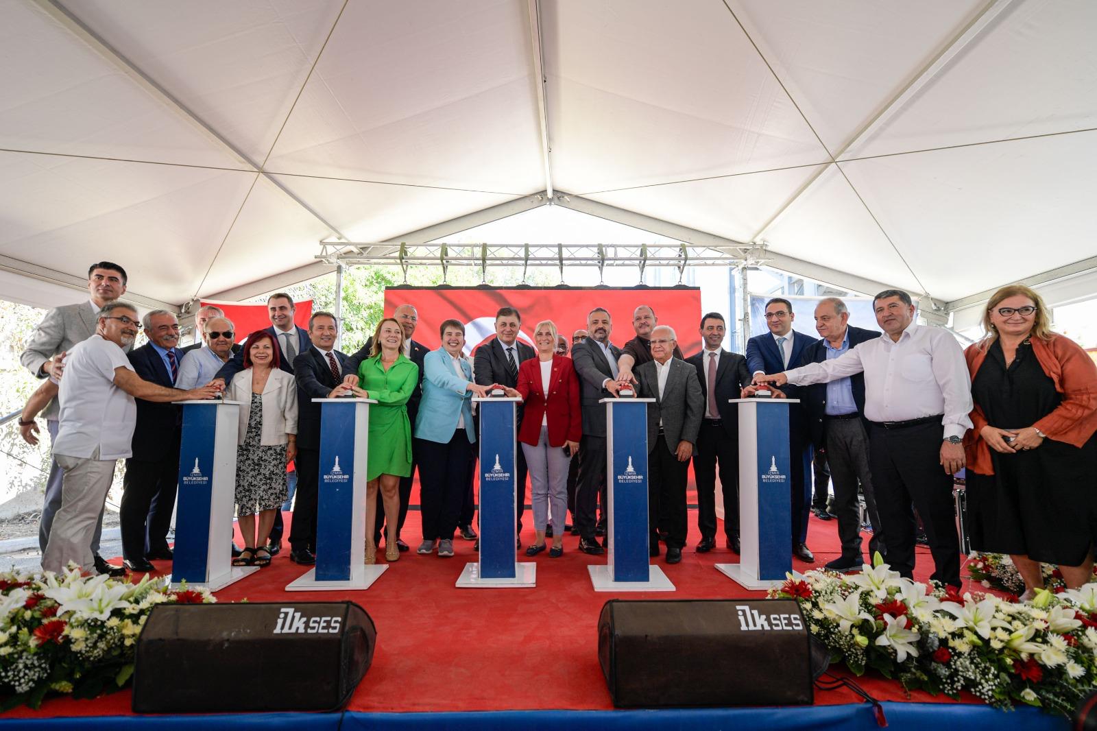Eşrefpaşa Hastanesi’nin modern ek binasının temeli atıldı İzmir Büyükşehir Belediyesi