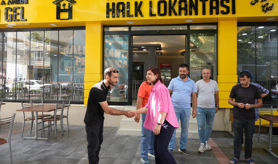 Diyarbakır Büyükşehir Belediyesi Eş Başkanı Serra Bucak, Yenişehir ilçesinde 29