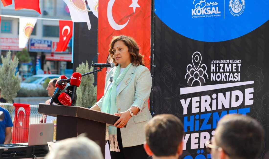 BİR SEÇİM VAADİ DAHA GERÇEK OLDU Afyonkarahisar Belediye Başkanımız Burcu
