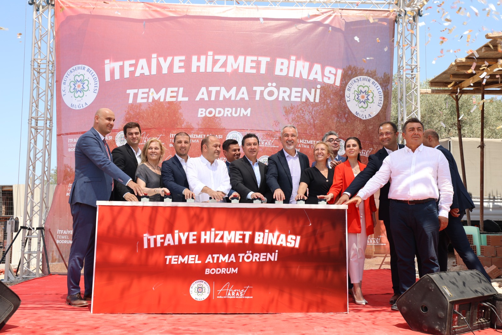Muğla Büyükşehir Belediyesi Bodrum’da meydana gelebilecek yangın,kaza, mahsur kalma vb.