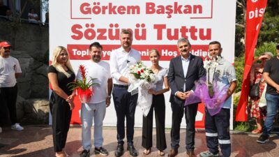  Sendikasız çalışan işçiler için bayram günü  Buca Belediye Başkanı Görkem