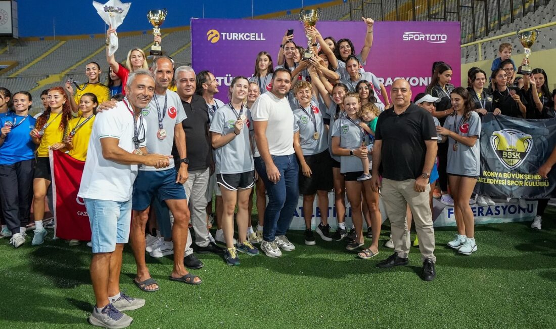 Spor Toto Kulüplerarası Türkiye Atletizm 1. Lig Final Yarışması’nda şampiyon