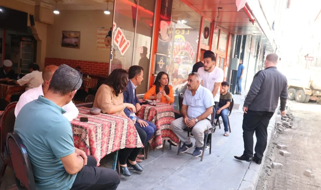 Ağrı Belediyesi tarafından kent merkezinde yenileme ve düzenleme çalışmaları devam