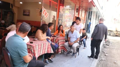 Ağrı Belediyesi tarafından kent merkezinde yenileme ve düzenleme çalışmaları devam