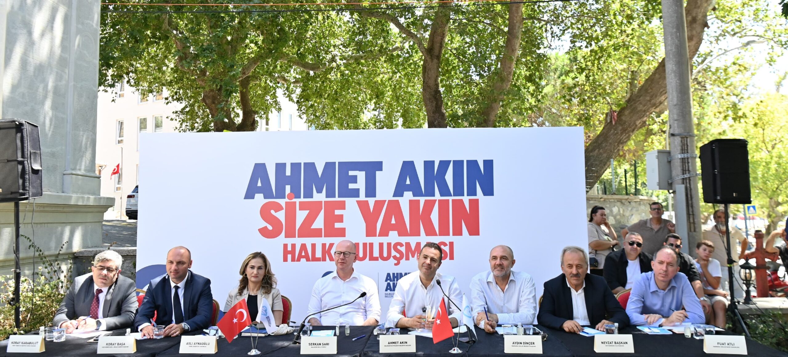 Balıkesir Büyükşehir Belediye Başkanı Ahmet Akın, Marmara Adası’nda Halk Günü