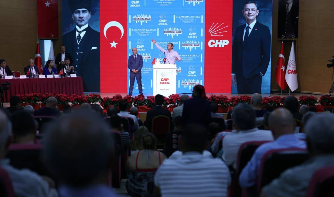 CHP’nin Ankara İl Danışma Kurulu toplantısında dikkat çeken mesajlar verildi.