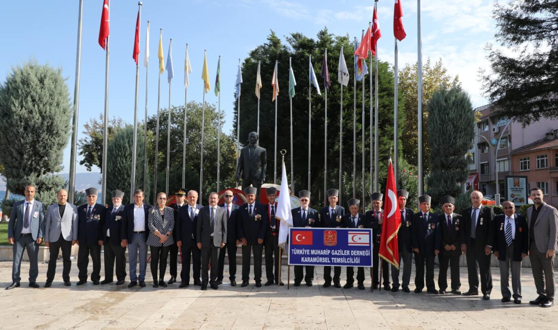 19 Eylül Gaziler Günü, Karamürsel’de düzenlenen anlamlı etkinliklerle kutlandı. Sabah