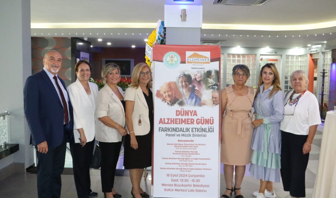 Manisa Büyükşehir Belediyesi “Dünya Alzheimer Günü’’ kapsamında farkındalık etkinliği düzenledi.