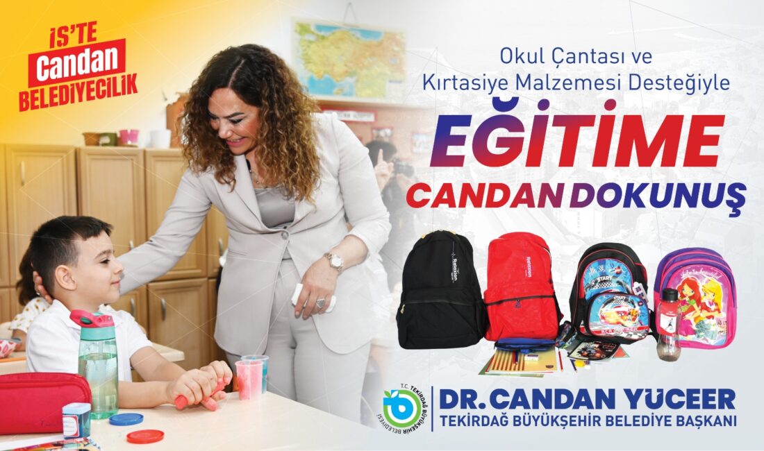 Tekirdağ Büyükşehir Belediyesi, öğrencilere yönelik önemli bir destek projesini hayatageçirdi.