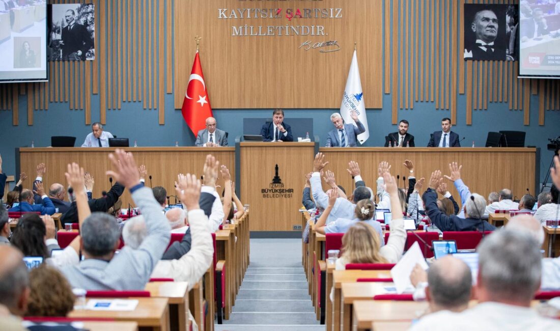 İZSU Genel Müdürlüğü’nün 2025-2029 Stratejik Planı genel kurulda oylanarak kabul