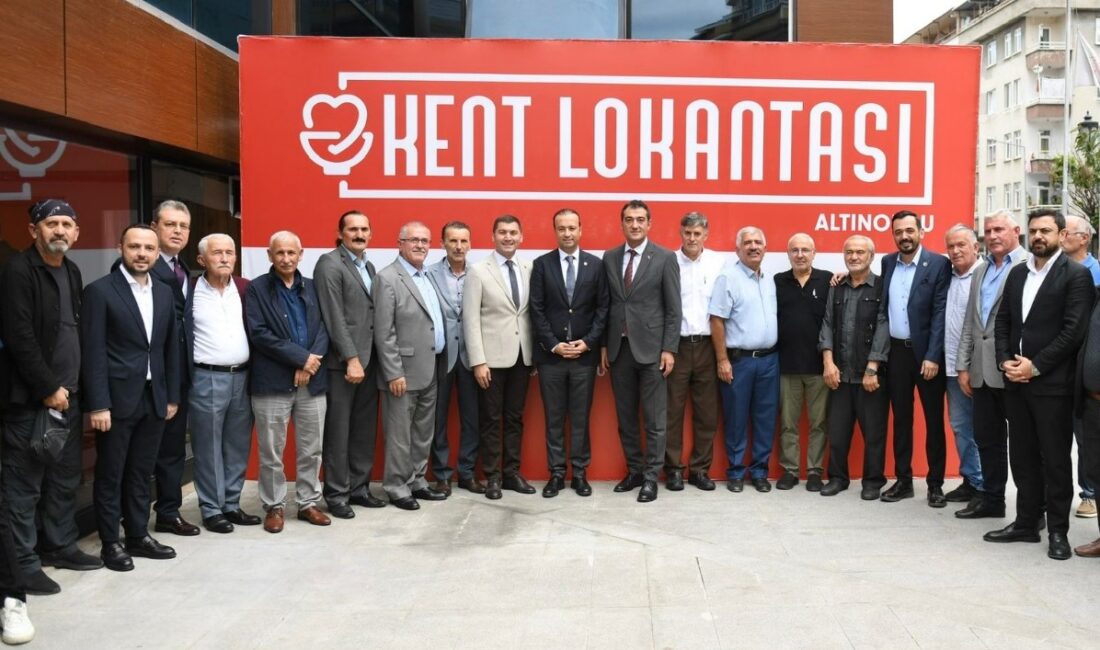 Ordu’nun ilk Kent Lokantası ALTINORDU BELEDİYESİ KENT LOKANTASI AÇILDI Altınordu