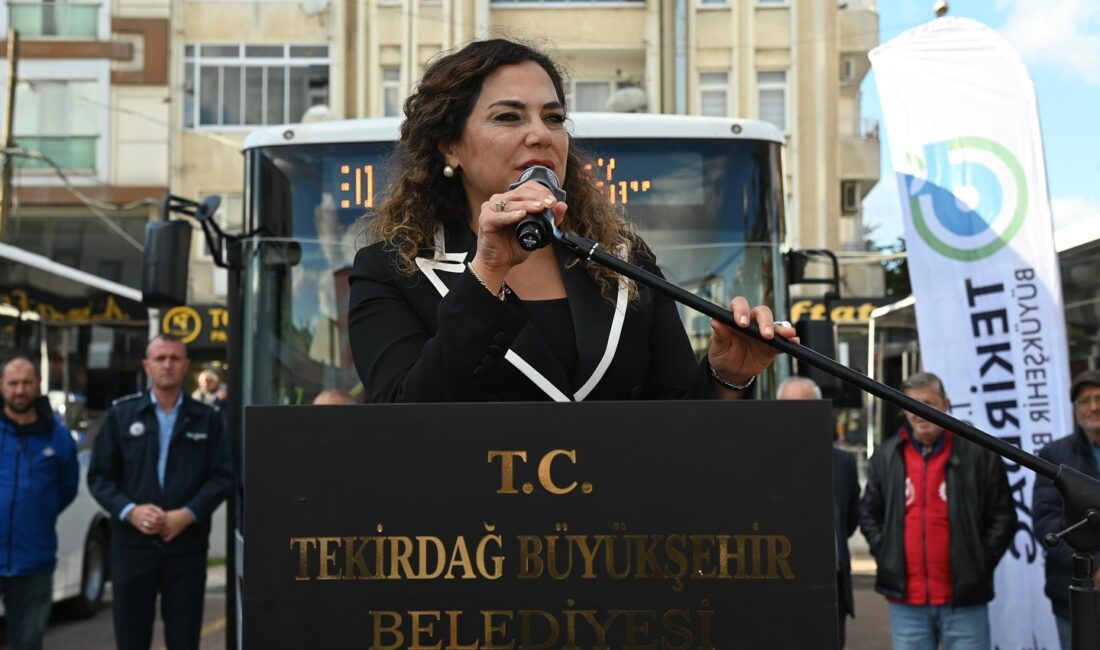 Tekirdağ Büyükşehir Belediyesi tarafından yeni ulaşım hatları çerçevesinde uygulamaya konulan;