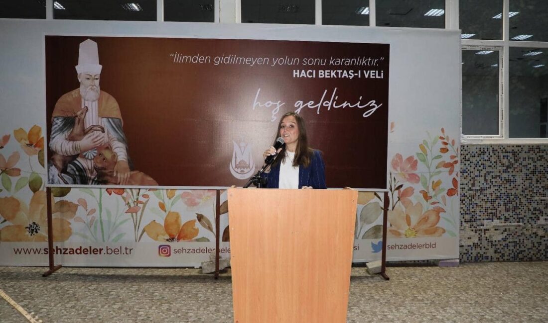 Şehzadeler Belediye Başkanı Gülşah Durbay, Şehzadeler Belediyesi tarafından YeniköyMahallesi’nde düzenlenen