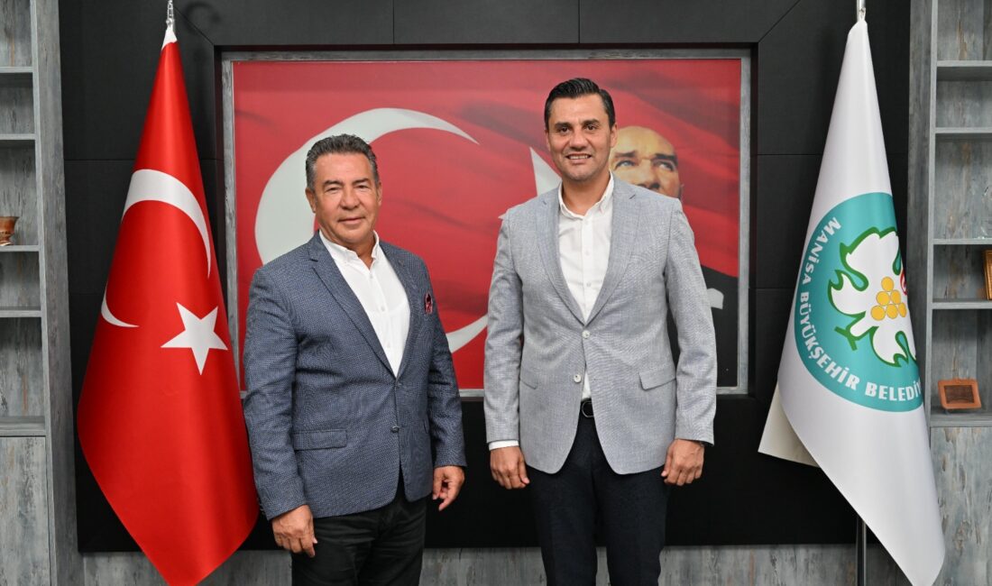Başkan Zeyrek, Kent Konseyi Başkanı Bayraktar’ı Konuk Etti Manisa Büyükşehir Belediye Başkanı Mimar Ferdi Zeyrek, Manisa Kent Konseyi