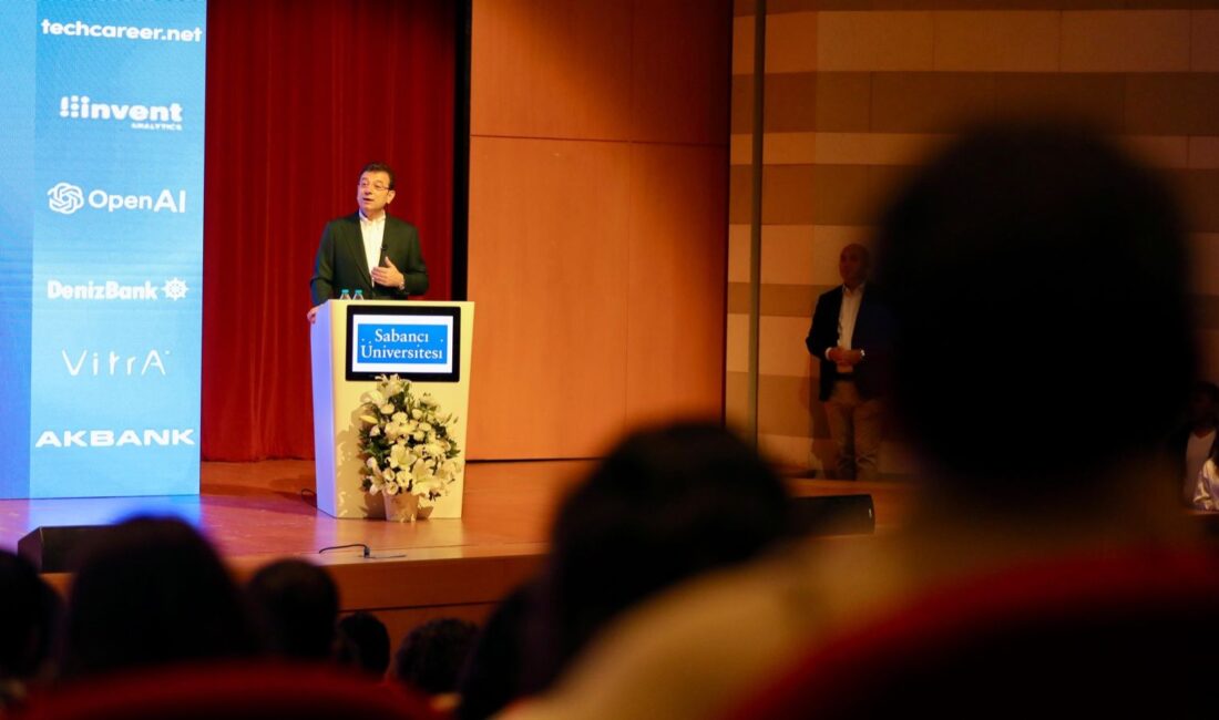 TBB ve İBB Başkanı Ekrem İmamoğlu, Sabancı Üniversitesi öğrenci kulüpleri
