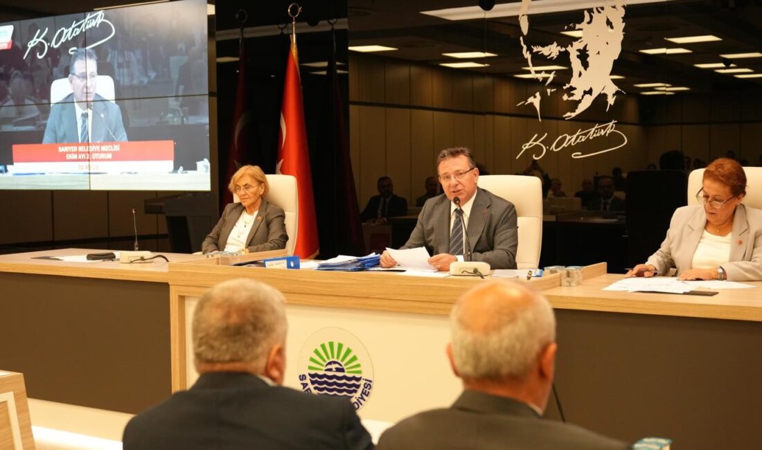 Sarıyer Belediyesi’nin 2025 yılı Bütçesi ve Performans Programı Ekim ayı