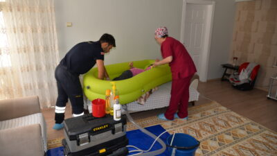 Polatlı Belediye Başkanı Mürsel Yıldızkaya Sosyal Yardım İşleri Müdürlüğü tarafından