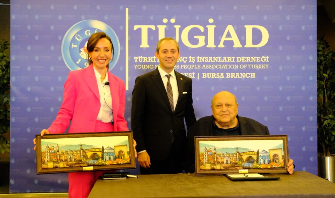 ABDULLAH KİĞILI TECRÜBELERİNİ TÜGİAD ÜYELERİ İLE PAYLAŞTI “TÜGİAD Bursa Buluşmaları”