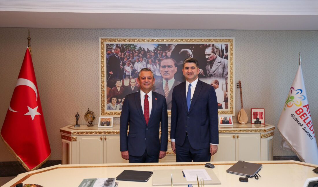 CHP GENEL BAŞKANI ÖZGÜR ÖZEL’DEN ATAŞEHİR BELEDİYESİ’NEZİYARET: “BAŞKAN ADIGÜZEL, 6