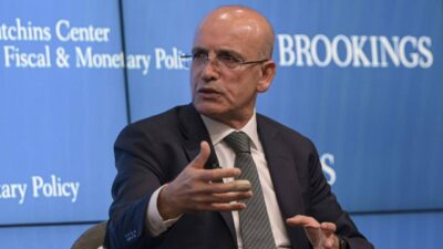 Hazine ve Maliye Bakanı Mehmet Şimşek, Brookings Enstitüsü’nde Türkiye’nin ekonomik