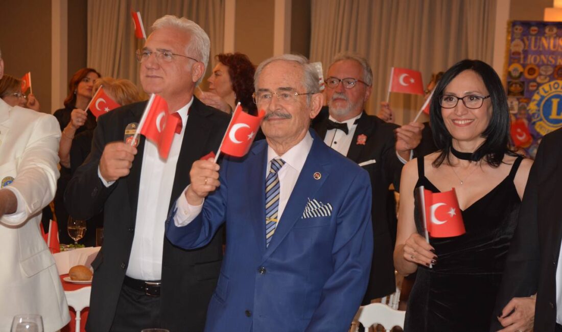 Uluslararası Lions Kulüpleri’nin 118K Yönetim Çevresi Geleneksel “Cumhuriyet Sözcüsü Ödülü”düzenlenen