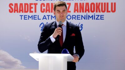 Saadet Canbaz Anaokulunun Temeli Atıldı Bodrum Belediyesi, Turgutreis’te Hayırsever Nazmi