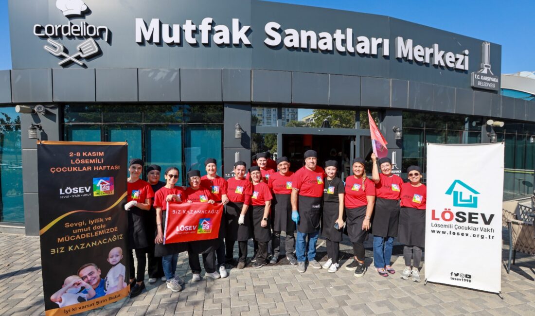Karşıyaka Belediyesi Cordelion Mutfak Sanatları Merkezi, Lösemili Çocuklar Haftası dolayısıyla