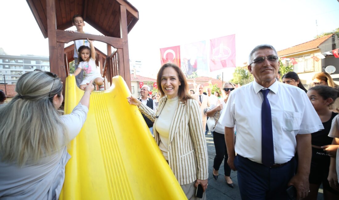 Karşıyaka Belediyesi 1 ayda 100’den fazla parkı bakıma aldı Karşıyaka