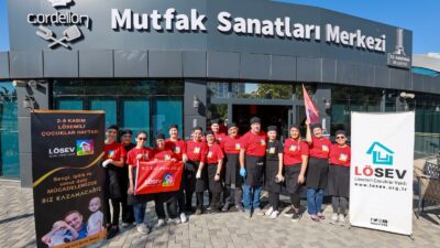 Karşıyaka Belediyesi Cordelion Mutfak Sanatları Merkezi, Lösemili Çocuklar Haftası dolayısıyla