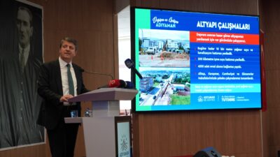 Adıyaman Belediye Başkanı Abdurrahman Tutdere, Yatırım ve Hizmetler Değerlendirme Toplantısında