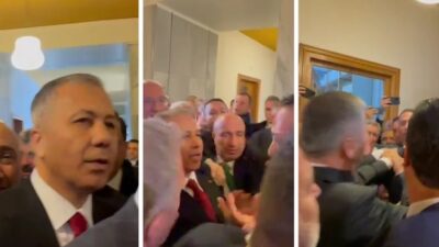 Komisyonda ‘kayyum’ gerginliği… CHP’li vekiller salon önünde barikat kurdu! Ali