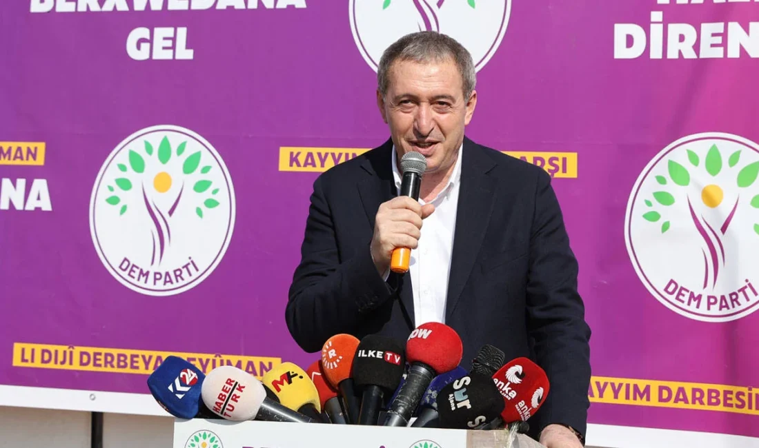 İçişleri Bakanlığı, DEM Parti Eş Genel Başkanı Tuncer Bakırhan ve