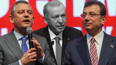 AKP’li Cumhurbaşkanı Recep Tayyip Erdoğan, CHP Genel Başkanı Özgür Özel