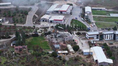 Balıkesir’in merkez Karesi ilçesindeki 11 kişinin hayatını kaybettiği mühimmat fabrikasındaki