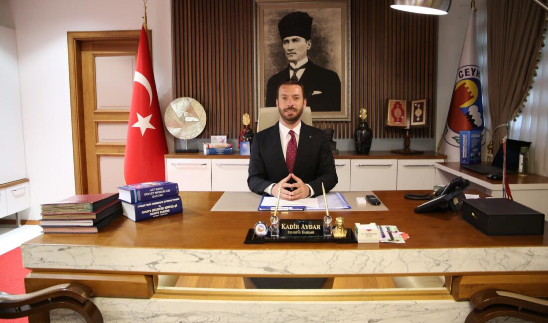 Ceyhan Belediye Başkanı Kadir Aydar, 2024 yılına veda ederken yeni