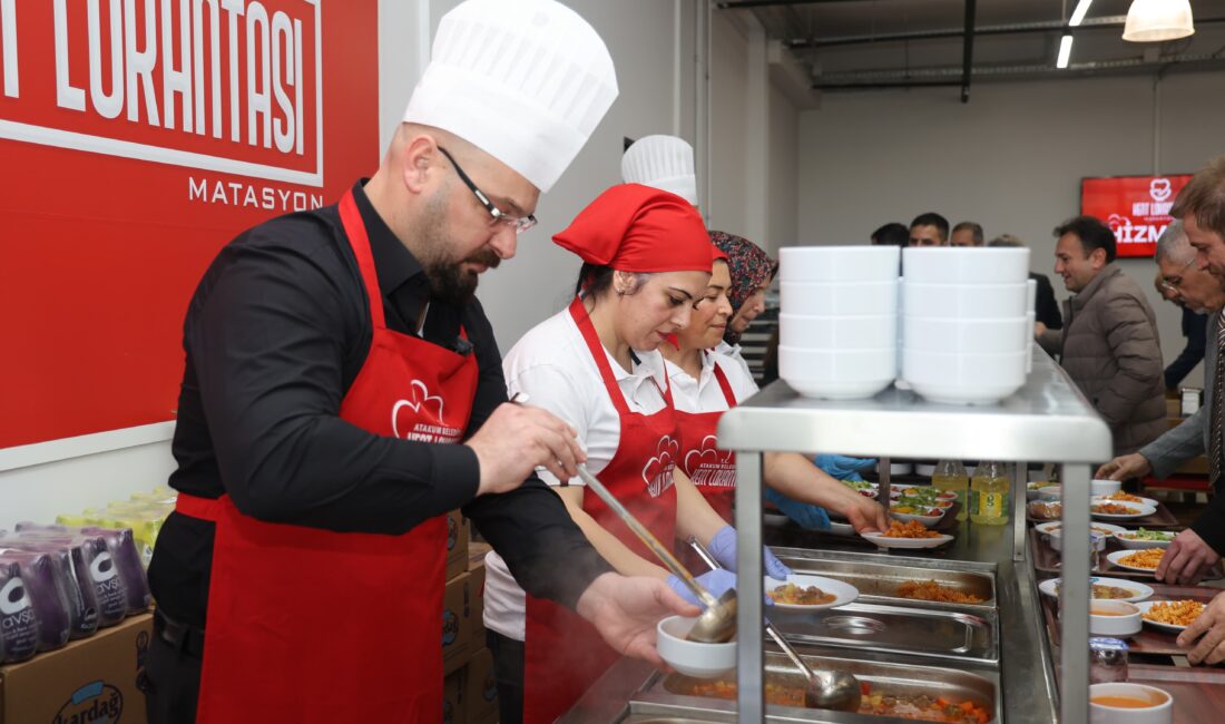 Kent Lokantası Matasyon hizmete başladı Atakum’un ilk kent lokantasını ‘Kent Lokantası