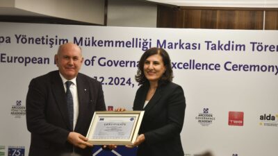 Ankara Büyükşehir Belediyesi, Avrupa Konseyi tarafından verilen “Avrupa Yönetişim Mükemmelliği