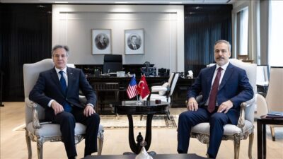 Dışişleri Bakanı Hakan Fidan, ABD Dışişleri Bakanı Antony Blinken ile