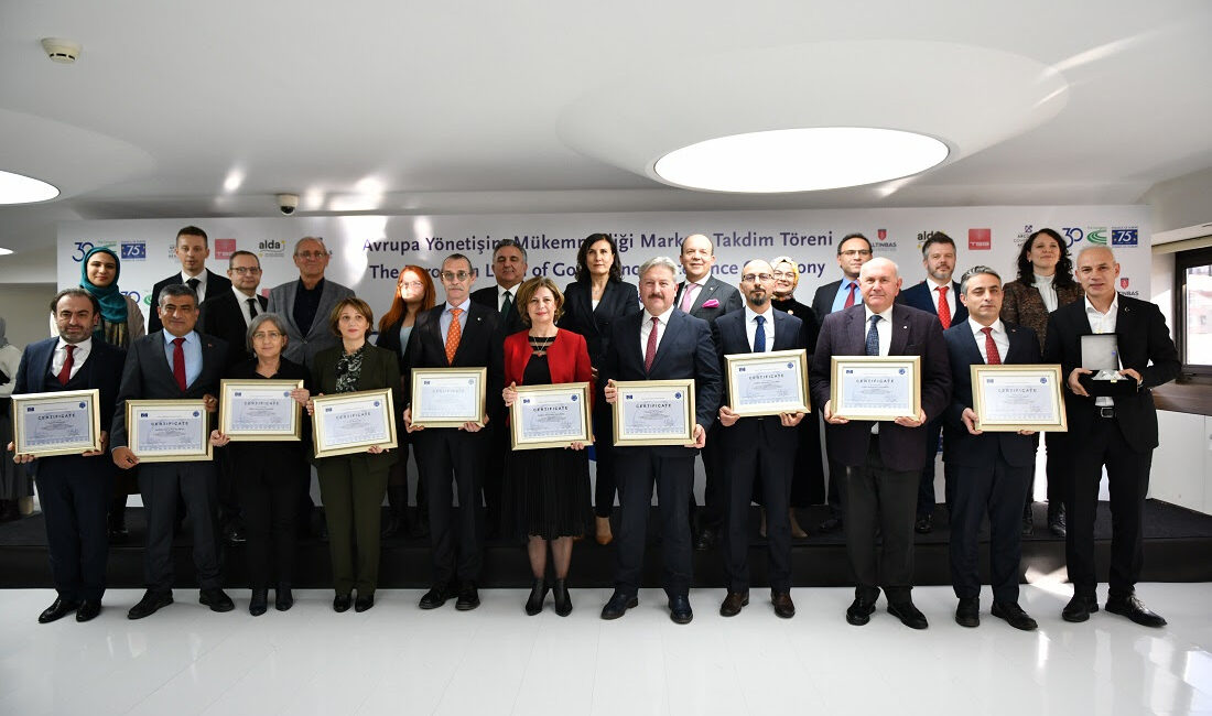 Avrupa Konseyinin 2024 yılı Avrupa Yönetişim Mükemmelliği Markasını (ELoGE) almaya