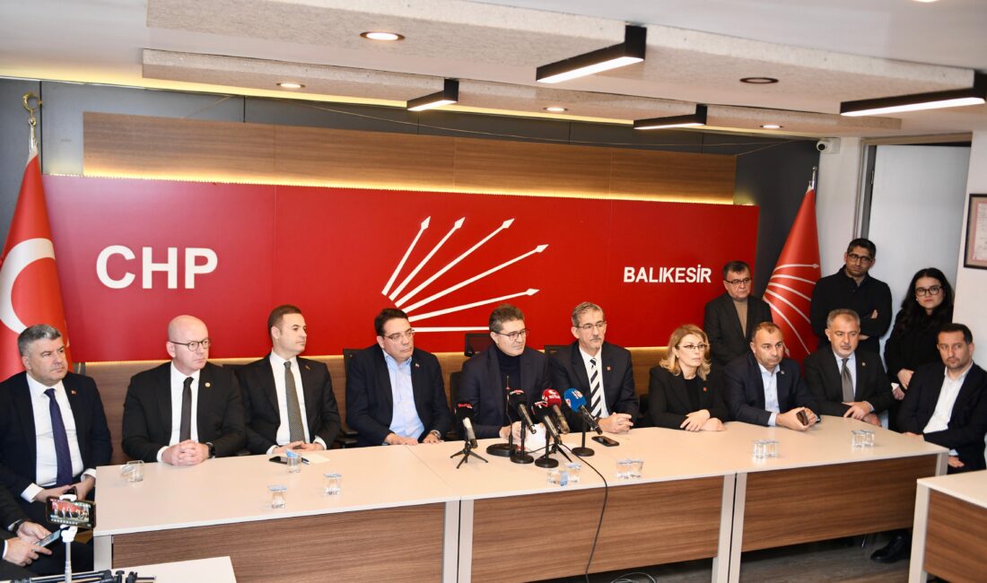 Cumhuriyet Halk Partisi heyeti Balıkesir ili Karesi ilçesinde yaşanan patlamaya