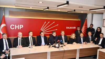 Cumhuriyet Halk Partisi heyeti Balıkesir ili Karesi ilçesinde yaşanan patlamaya