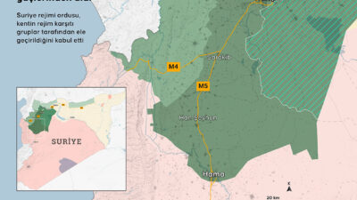 Suriye’deki iç savaşın başından bu yana kent merkezi ilk kez