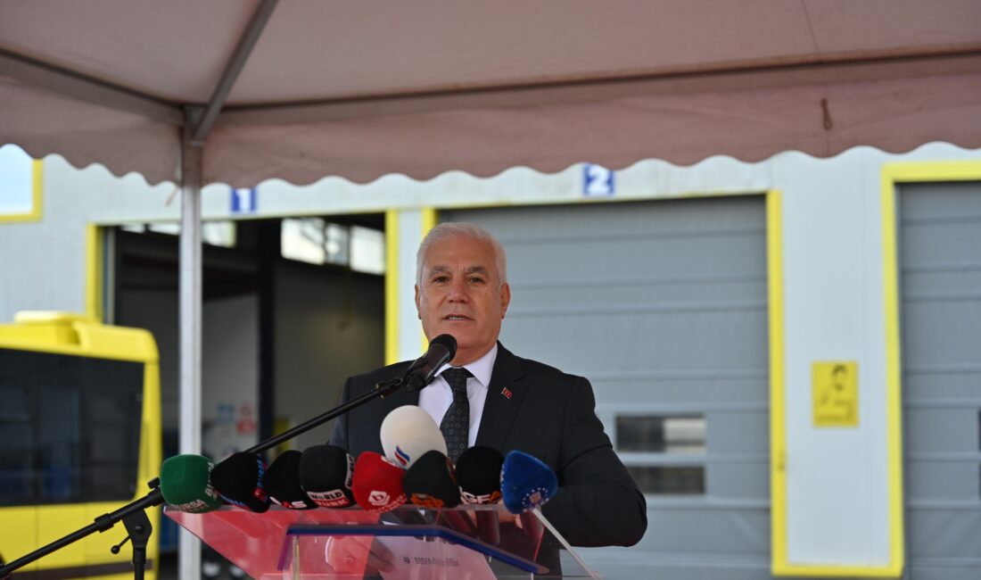  Bursa Büyükşehir Belediyesi, Mimar Sinan Otobüs Garajı’ını yenilenen yüzüyle hizmete