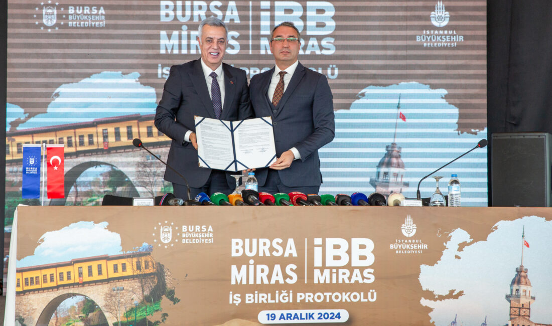 Bursa Büyükşehir Belediyesi ile İstanbul Büyükşehir Belediyesi arasında iki kentin