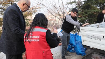 Polatlı Belediyesi ‘Üşüyen Elleri Isıtıyoruz’ parolasıyla her yıl kış aylarında