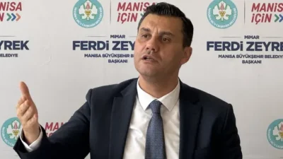 Manisa Büyükşehir Belediye Başkanı Ferdi Zeyrek, görevi dolayıyla tehdit edildiğini