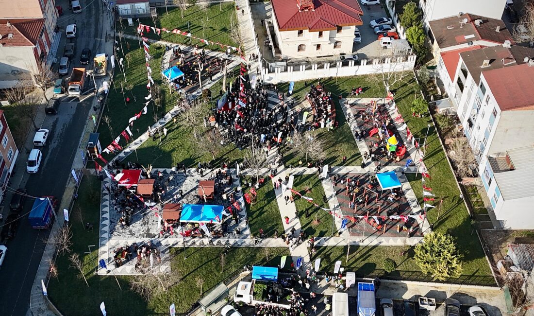Avcılar Belediyesi tarafından baştan aşağı yenilenen Milli Egemenlik Parkı ,