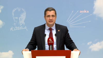 CHP Sözcüsü Deniz Yücel, MYK toplantısının ardından yaptığı basın açıklamasında,