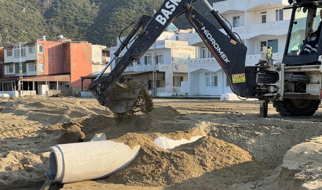  Erdek’te taşkın sorununa kalıcı çözüm Balıkesir Büyükşehir Belediyesi’ne bağlı BASKİ