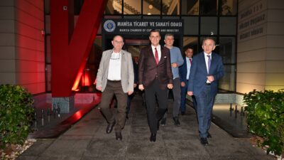 Manisa Büyükşehir Belediye Başkanı Mimar Ferdi Zeyrek, Manisa Ticaret ve
